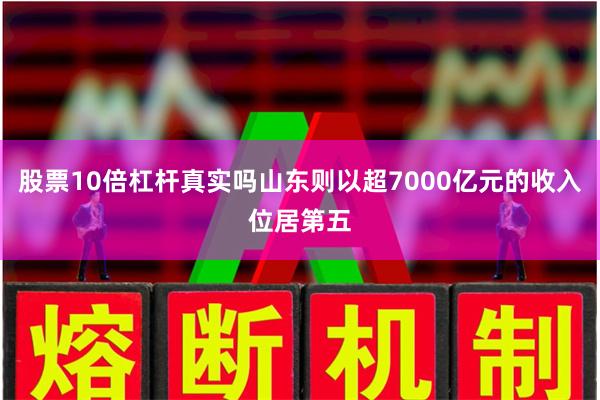 股票10倍杠杆真实吗山东则以超7000亿元的收入位居第五